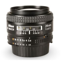 Objetiva Nikon AF 24mm f2.8D - USADO
