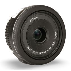 Objetiva Canon EF-S 24mm f2.8 STM - USADA