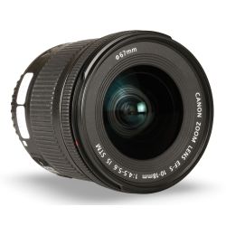 Objetiva Canon EF-S 10-18mm f4.5-5.6 IS STM - USADA