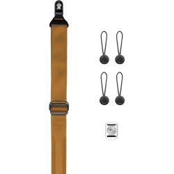 Alça de pescoço Peak Design Slide SL-CY-3 com sistema de liberação rápida (MARROM)