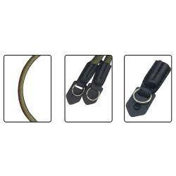 Alça de pescoço YD387 em nylon trançado para câmera (VERMELHO)