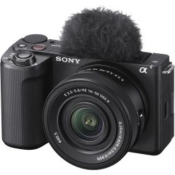 Câmera mirrorless Sony ZV-E10 II com lente PZ E 16-50mm OSS II