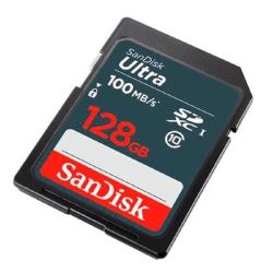 Cartão SDXC Sandisk UHS-I Ultra 128GB - 100MB/s