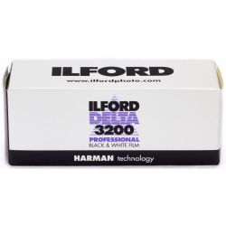Filme fotográfico 120 Ilford Delta ISO 3200 Preto e Branco
