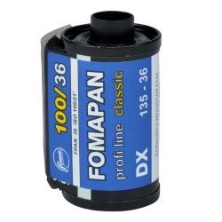 Filme fotográfico 35mm Fomapan Classic ISO 100 Preto e Branco 36 poses