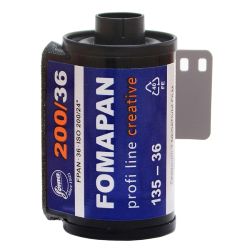 Filme fotográfico 35mm Fomapan Creative ISO 200 Preto e Branco 36 poses