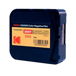 Filme Super 8 Kodak VISION3 200T/7213 ISO 200 (15 metros)