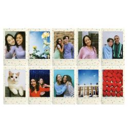 Filme instantâneo Fujifilm instax mini Sprinkles (10 fotos)