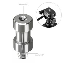 Adaptador de rosca macho-fêmea Greika YA-433 (1/4" para 3/8")