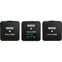 Microfone compacto sem fio Rode Wireless GO II (duplo) OPEN BOX