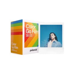 Filme Instant&acirc;neo colorido Polaroid Go moldura branca (16 fotos) 