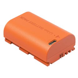 Bateria recarregável SmallRig 4968 LP-E6NH USB-C (Laranja)