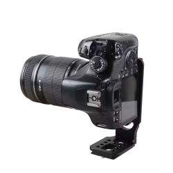 Suporte em L para câmeras fotográficas