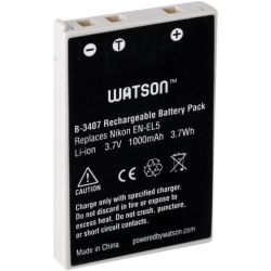 Bateria recarregável Watson EN-EL5 para Nikon (B-3407)